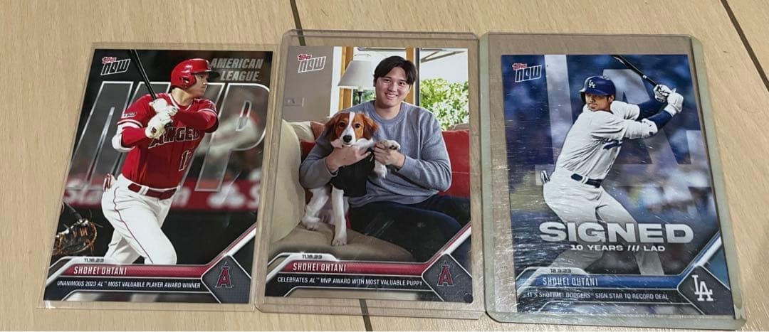 Topps now  大谷翔平　カード　3点セット