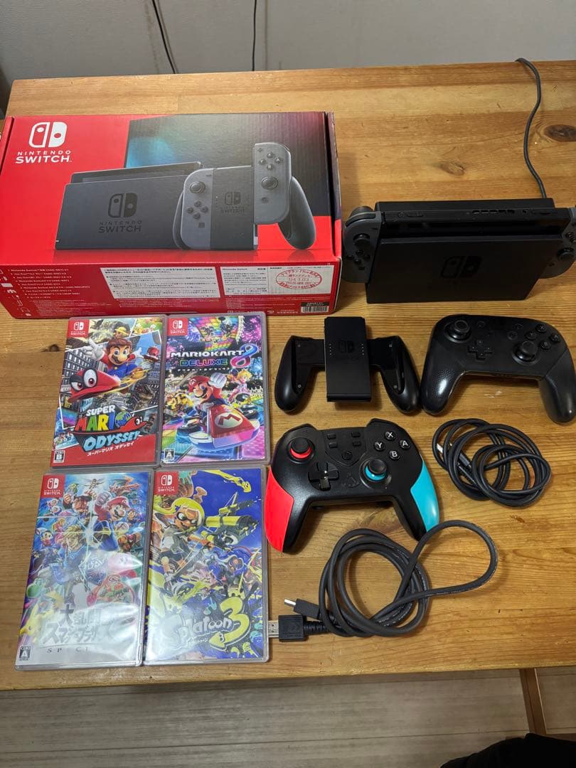 Nintendo Switch + ゲームソフトセット コントローラーはおまけ