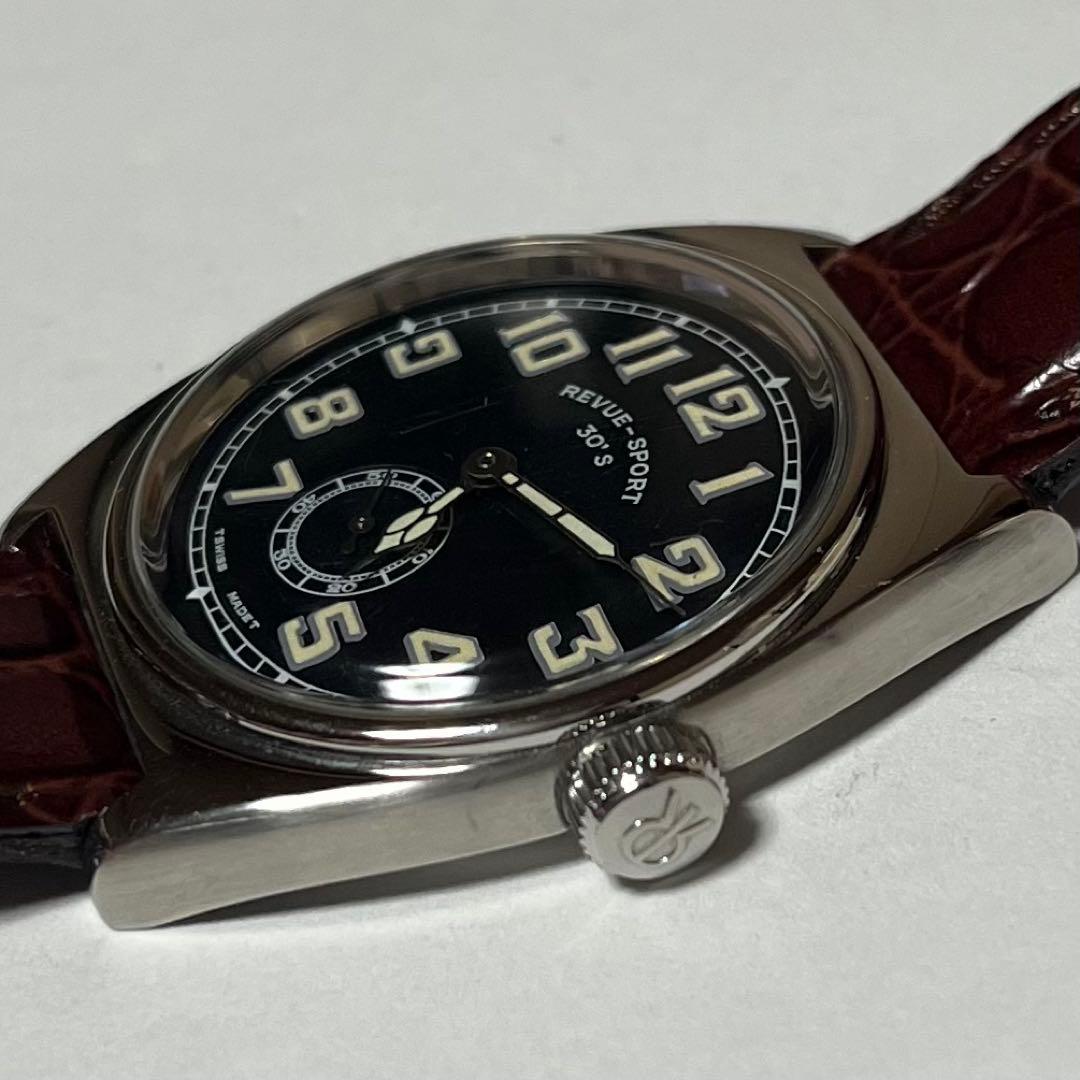 REVUE THOMMEN レビュートーメンレビュー　手巻き　スポーツ30‘S