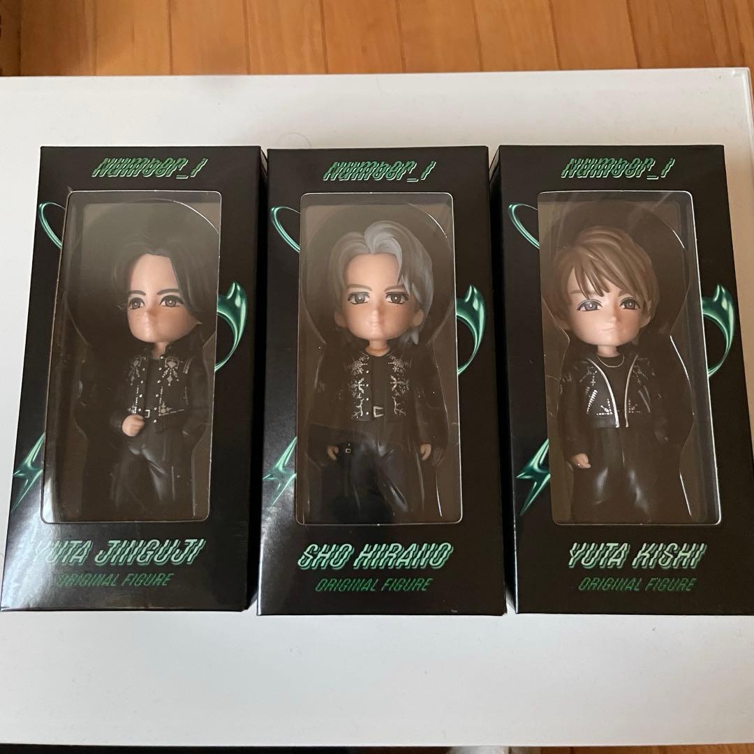 number iフィギュアセット・岸優太、神宮寺勇太、平野紫耀