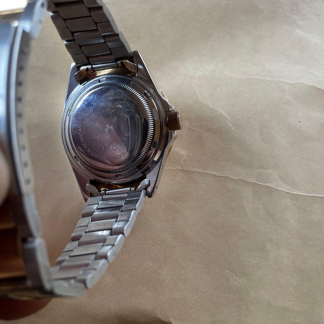 キ*ス様 中古メンズ ブローバ BULOVA ブランド 自動巻き腕時計