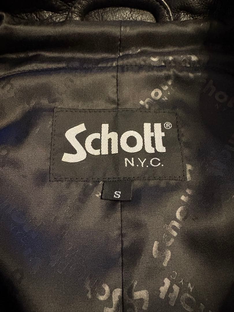 Schott ショット カフェレーサー ライディングレザージャケット