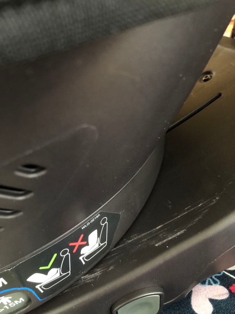 NUNA チャイルドシート プライム　キャノピー付　ISOFIX取付 ブラック