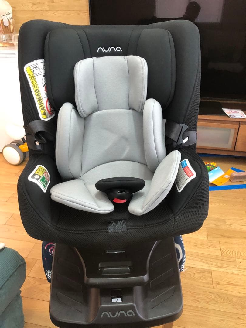 NUNA チャイルドシート プライム　キャノピー付　ISOFIX取付 ブラック