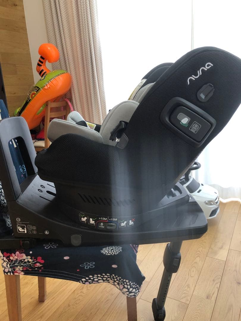 NUNA チャイルドシート プライム　キャノピー付　ISOFIX取付 ブラック