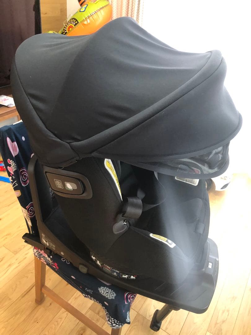 NUNA チャイルドシート プライム　キャノピー付　ISOFIX取付 ブラック