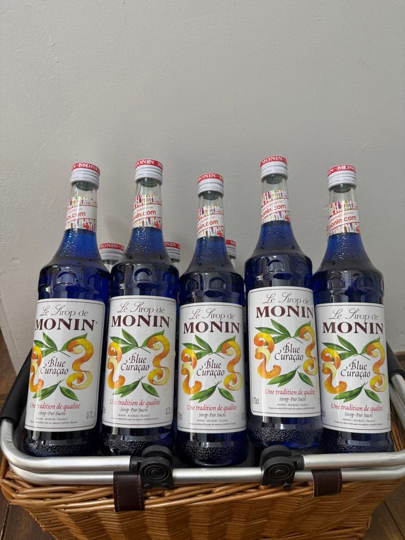 MONIN Blue Curacao 700ml 14本セット