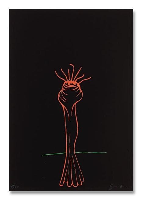 額装品/Calcot/ゴンサロ テナ/限定65枚/アート/サイン・ナンバリング入