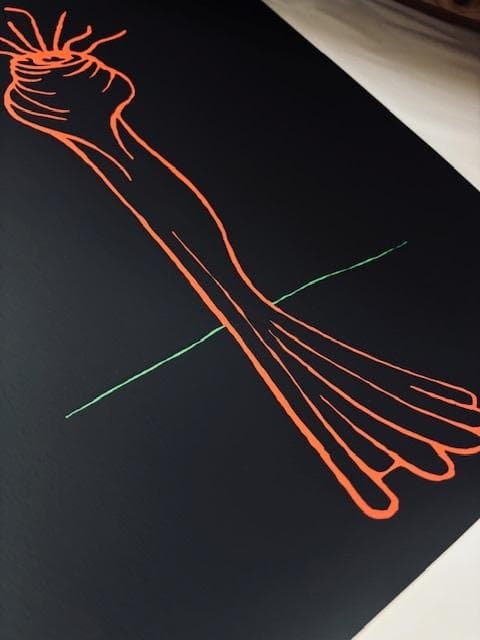 額装品/Calcot/ゴンサロ テナ/限定65枚/アート/サイン・ナンバリング入