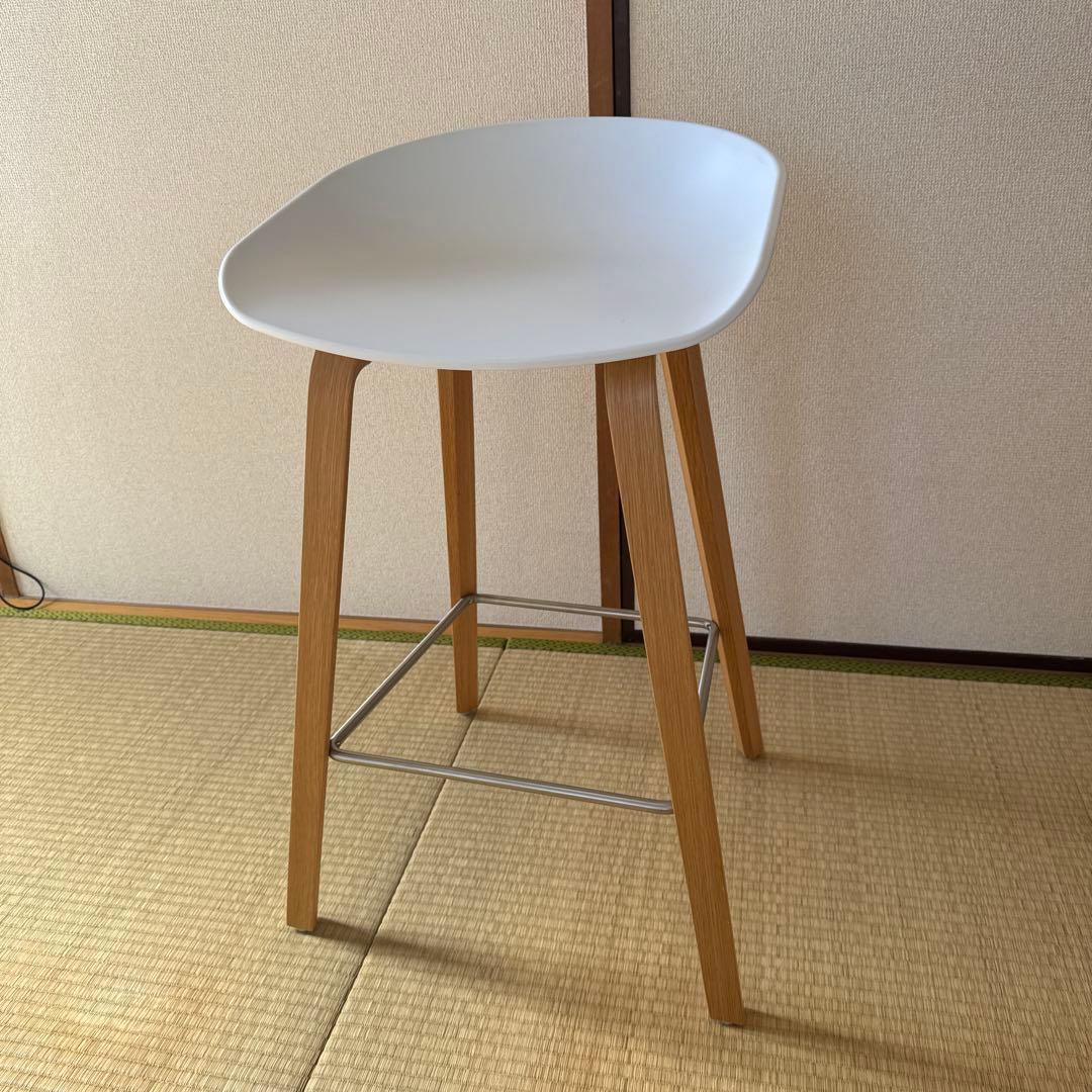 【値下げ中】HAY ヘイ　AAS32LOW WHITE 　ハイチェア