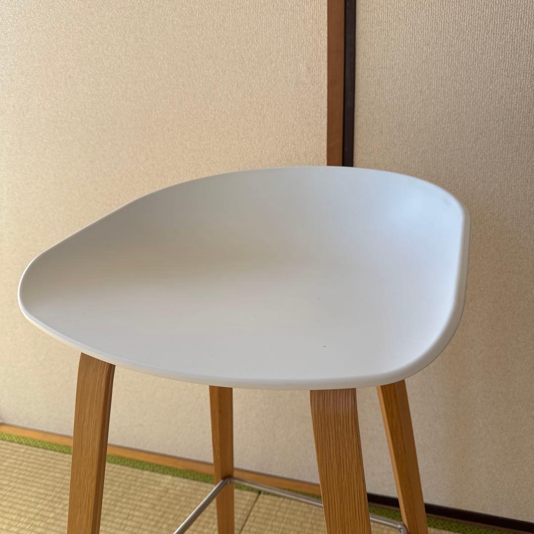 【値下げ中】HAY ヘイ　AAS32LOW WHITE 　ハイチェア