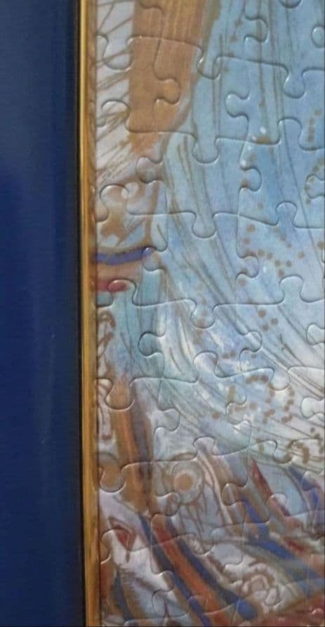 天野喜孝　ジグソーパズル　額付き　完成品 　1000P