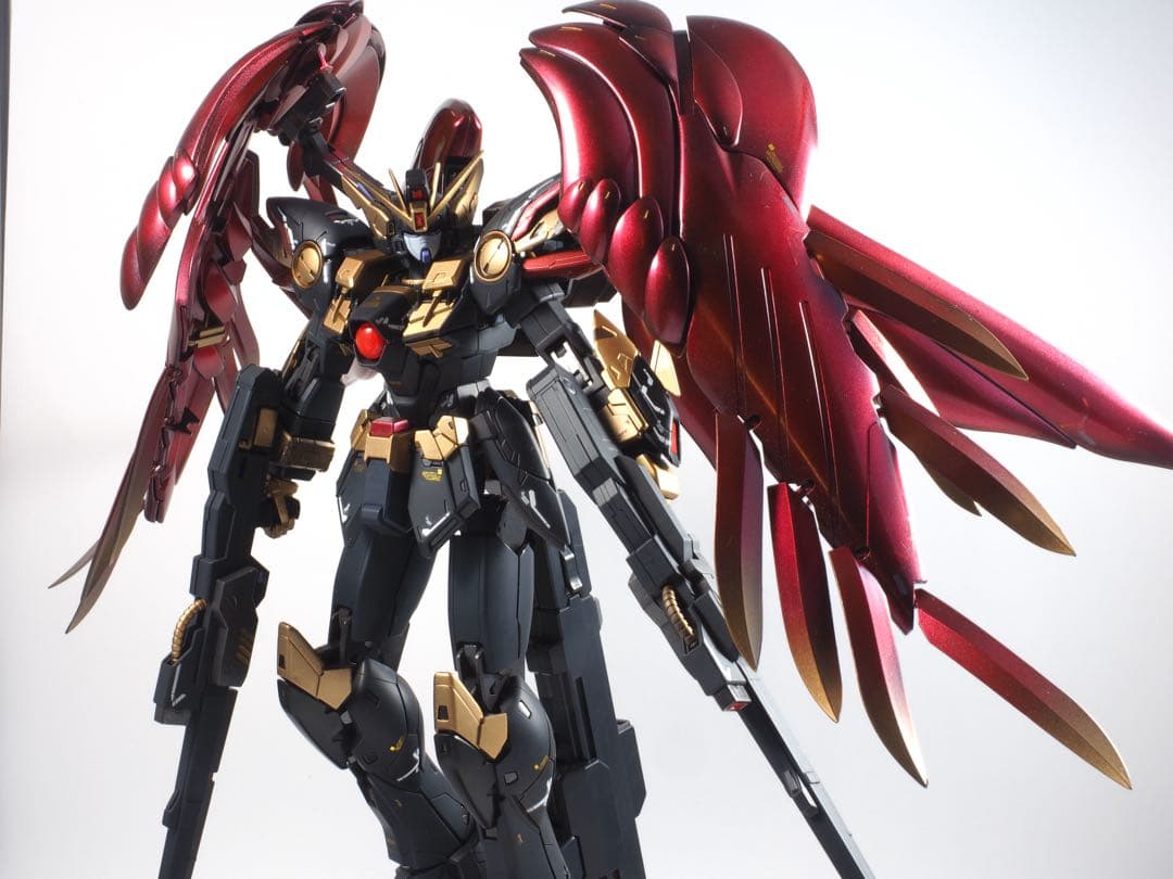 MGウイングガンダムゼロリベリオン　全塗装完成品