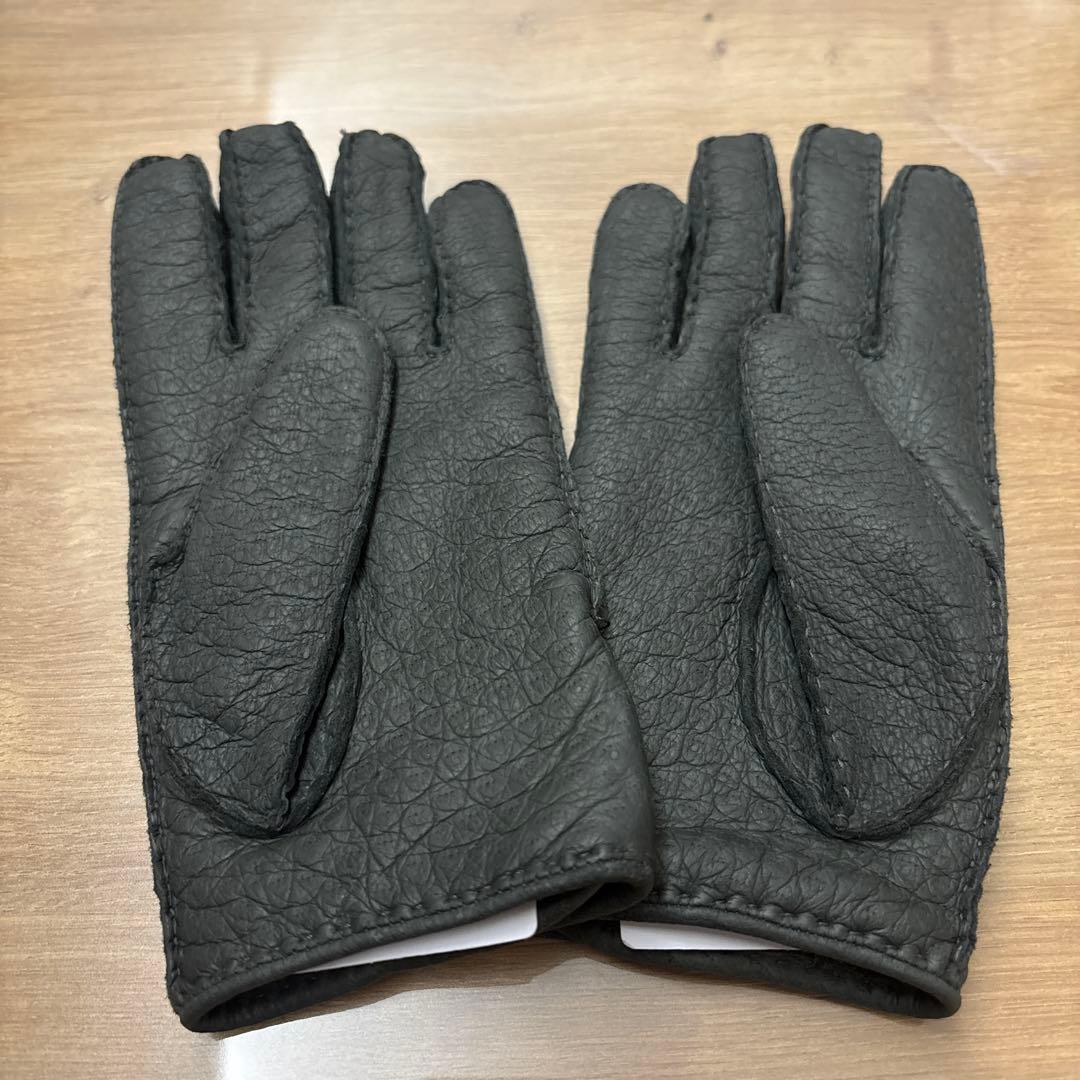 コス　ペッカリー手袋　グレー　7 1/2
