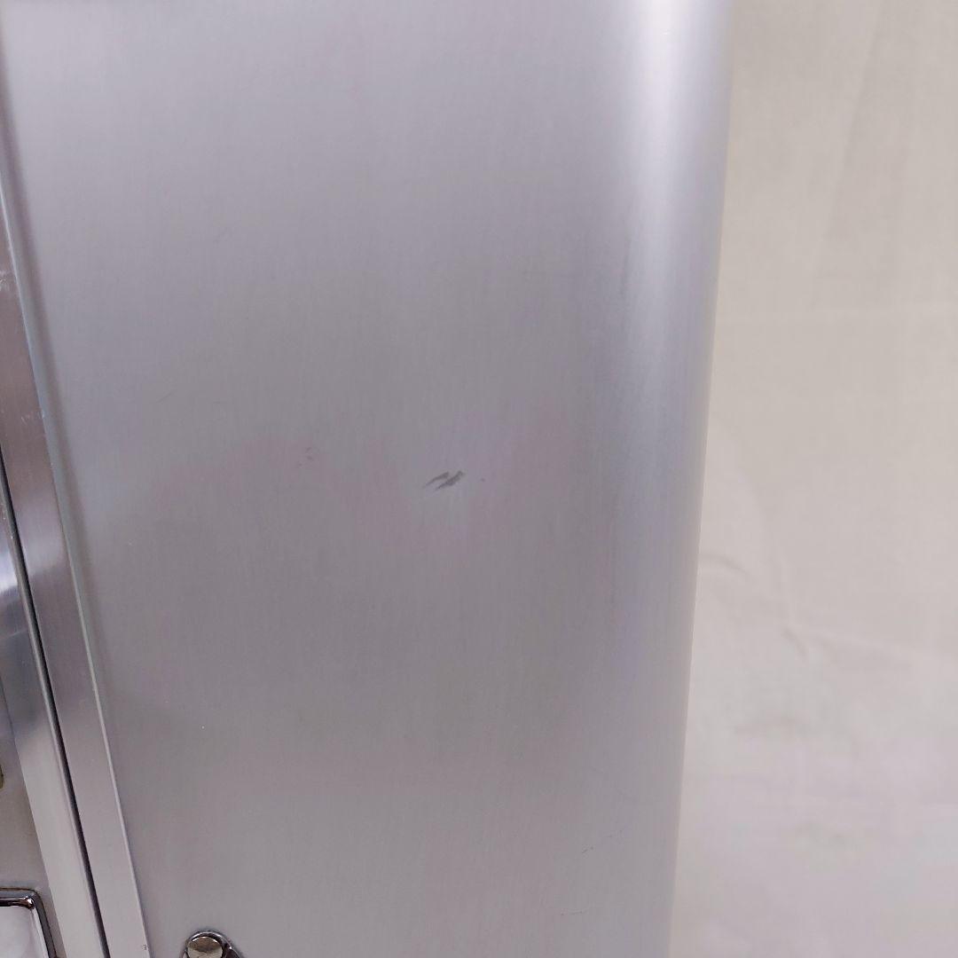 ゼロハリバートン　シルバー　アルミ　スーツケース　キャリーバッグ　2輪