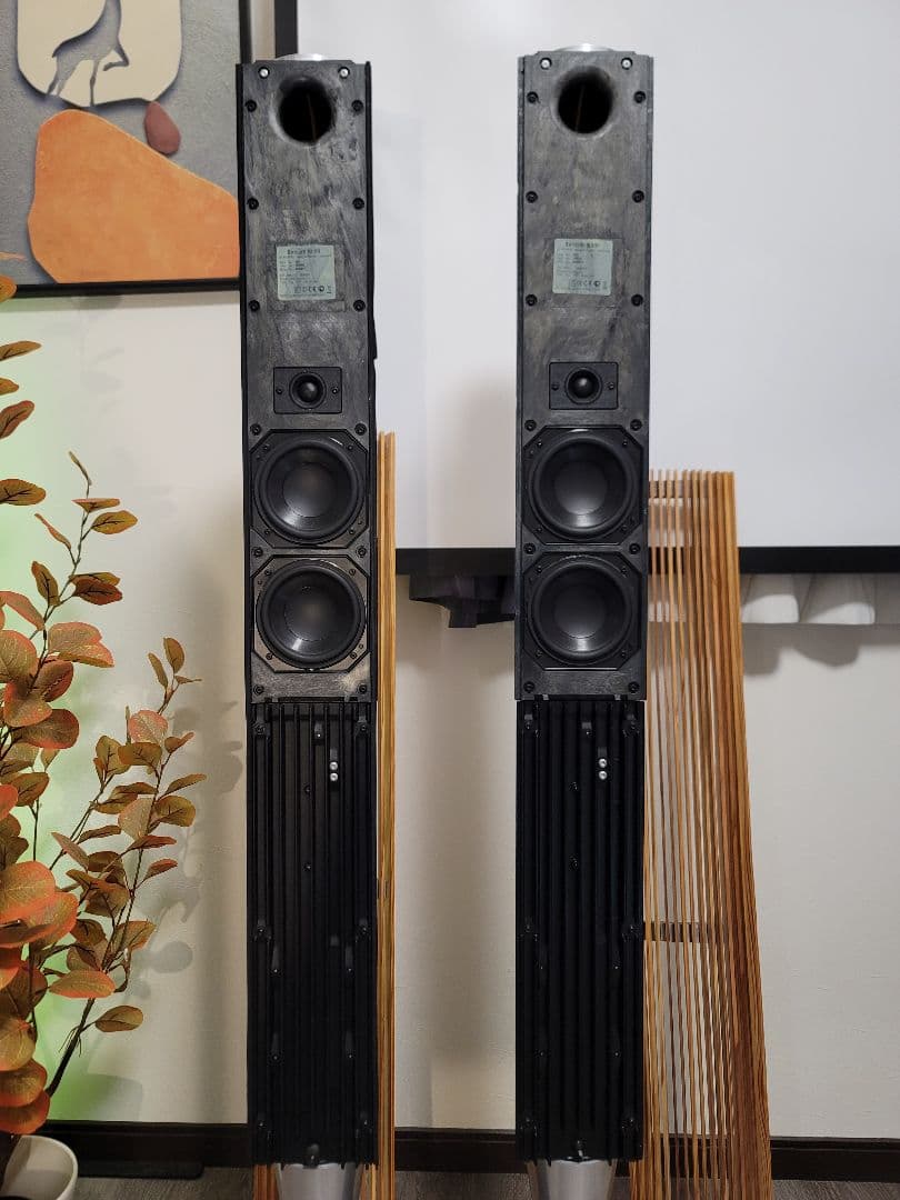 B&O バング&オルフセン BeoLab 8000 スピーカーペア天然木ケース