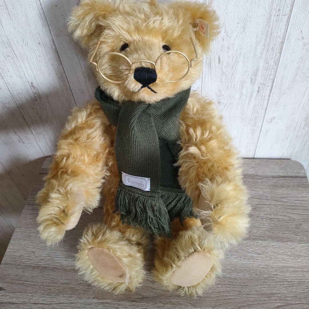 Steiff　 Harrods　シュタイフ&ハロッズコラボテディベア