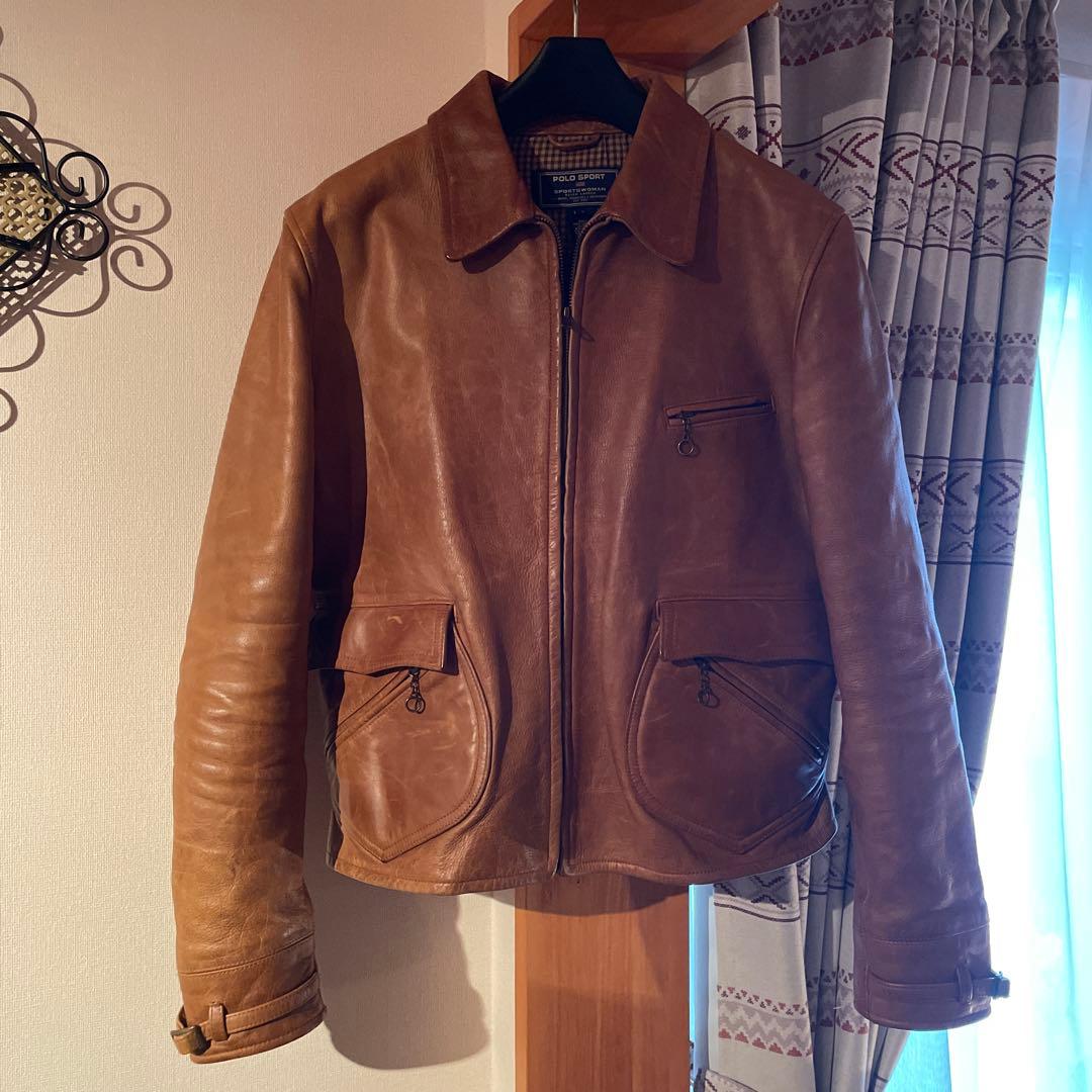 ラルフローレン　レザージャケット　スポーツジャケット