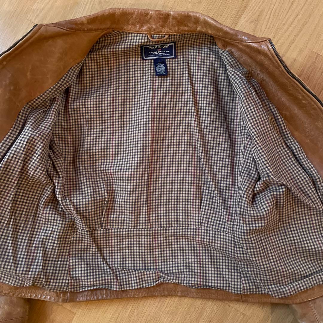 ラルフローレン　レザージャケット　スポーツジャケット
