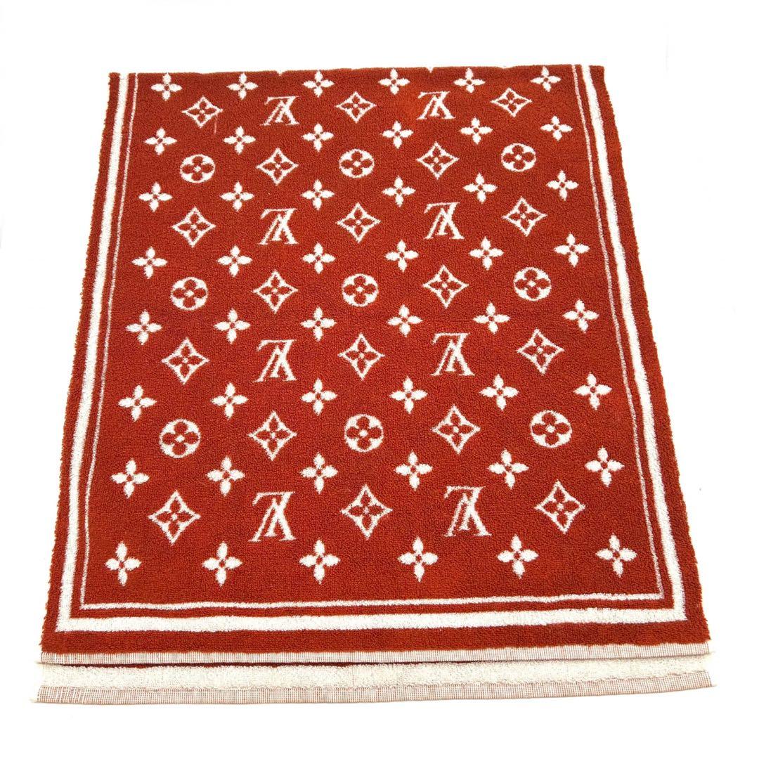 ヴィトン ルイヴィトン LV モノグラム セルヴィエット ビーチタオル