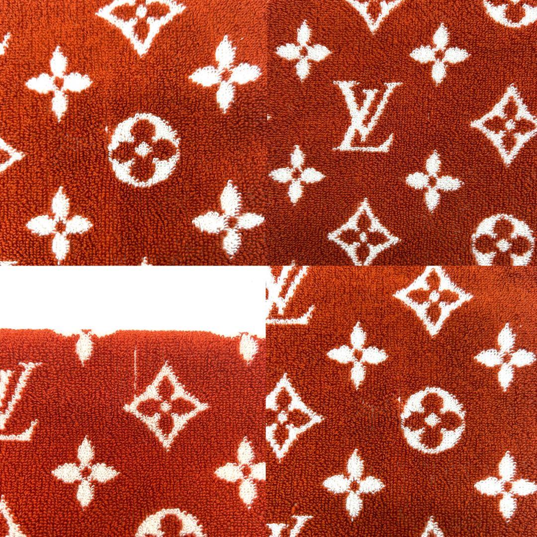 ヴィトン ルイヴィトン LV モノグラム セルヴィエット ビーチタオル