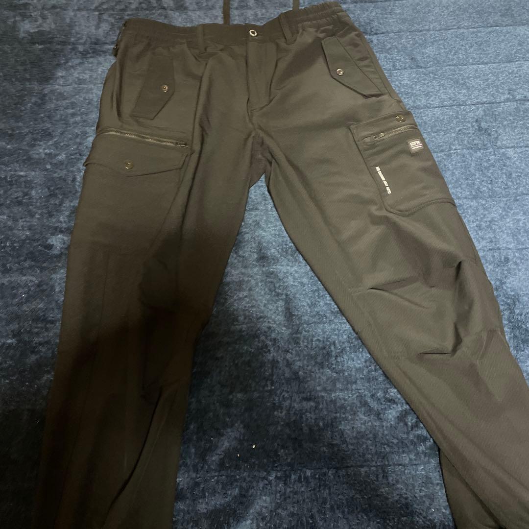 T*a様 アイズフロンティアブラックジャケット LLサイズ フロントポケット付き