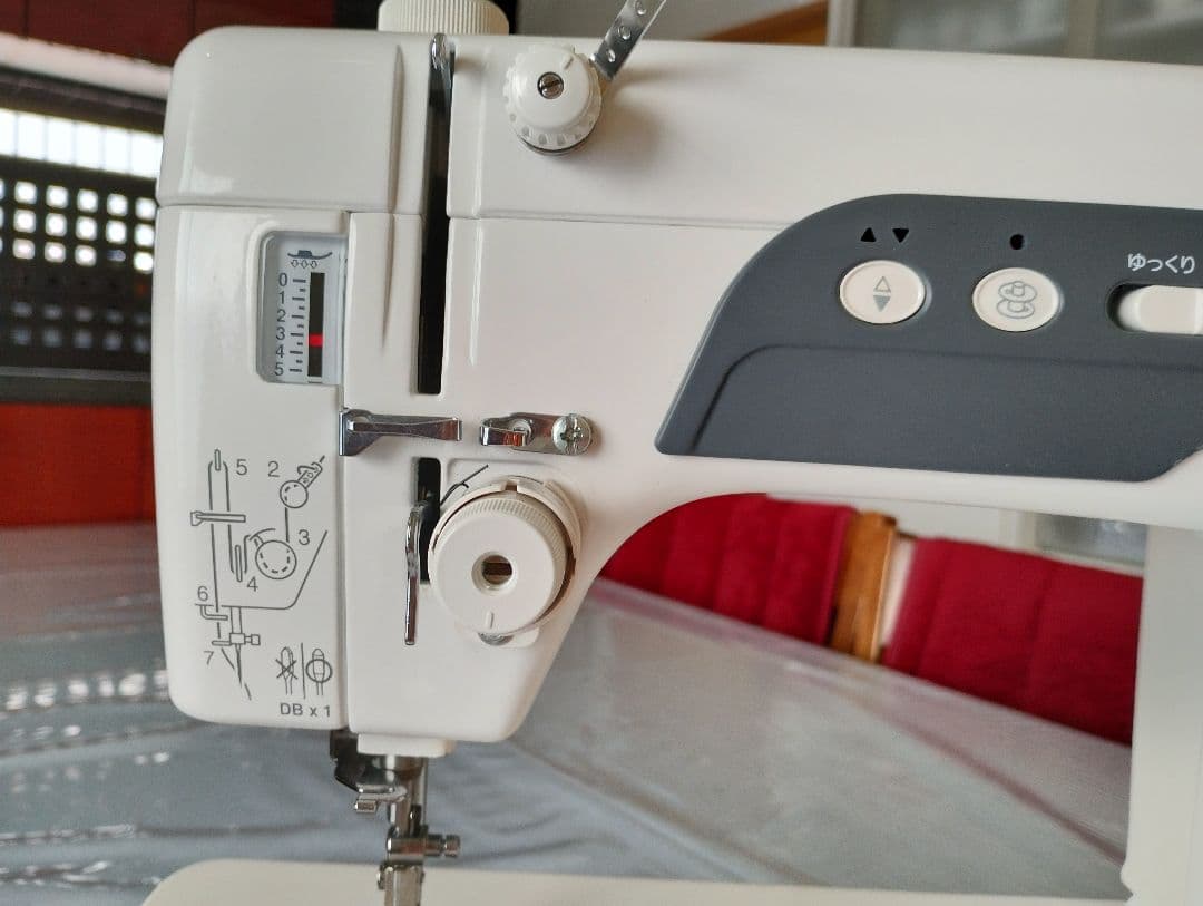 ジャノメ　職業用ミシン　厚物専用直線ミシン　HS-75DBL