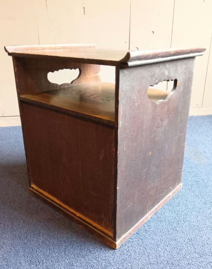 アンティーク　引出し付木箱　茶箱　 小型引出し　小型棚　収納　和風