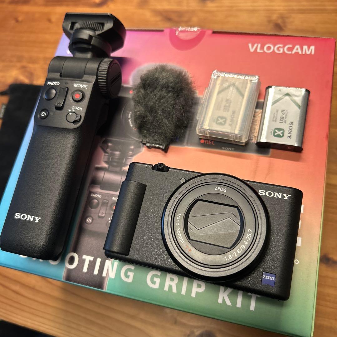 SONY VLOGCAM ZV-1 シューティンググリップキット