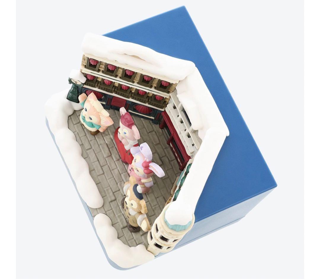 ダッフィーフレンズ　フィギュア　ウィンター　クリスマスライト2022