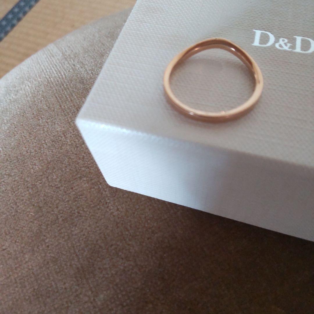 ウェ―ブ・リング750、K18男女兼用