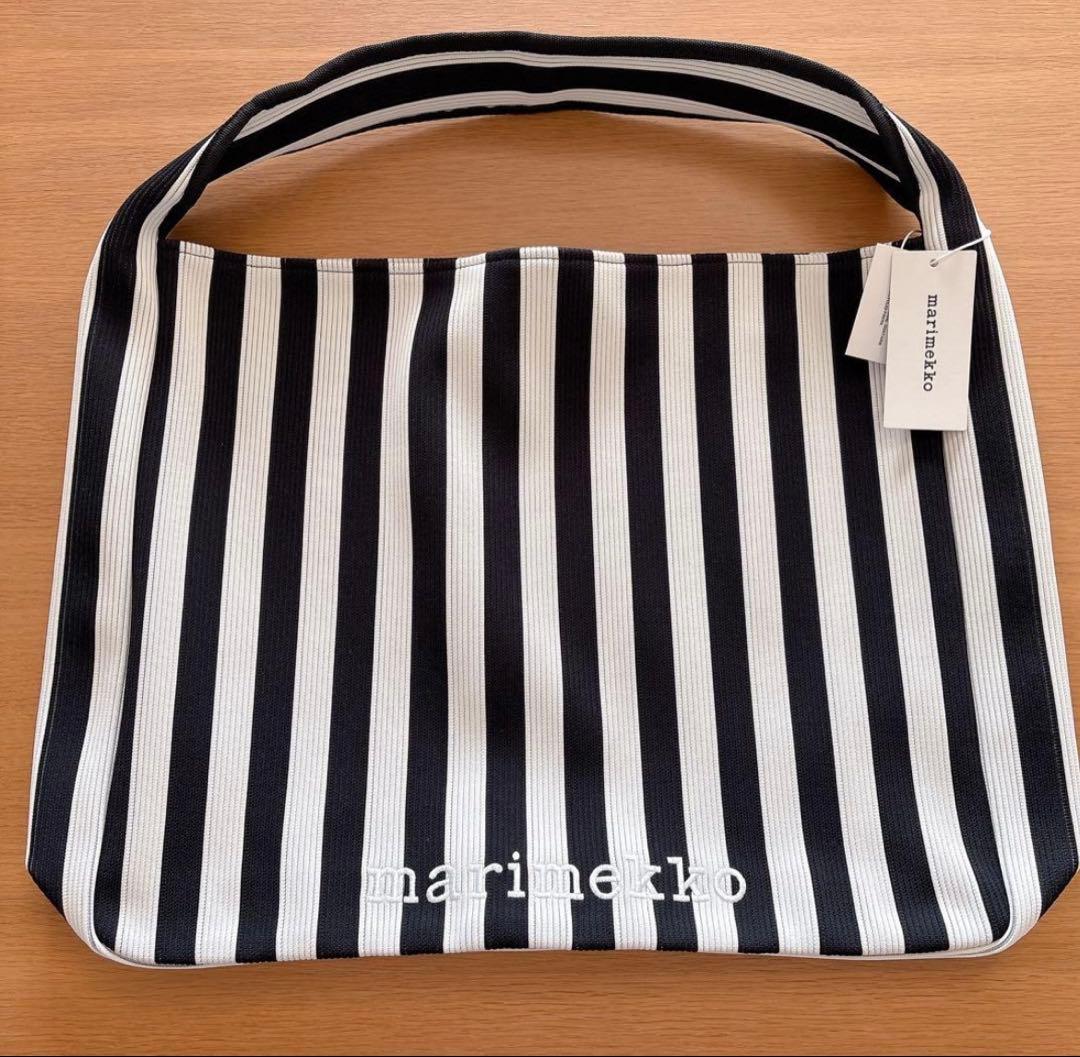 新品 マリメッコ Knitted Bag Large Merirosvo