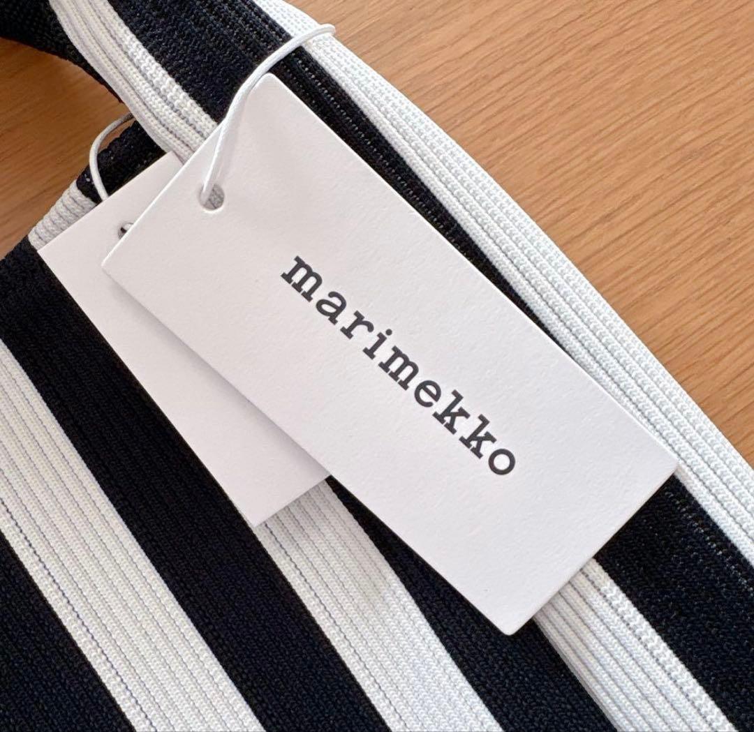 新品 マリメッコ Knitted Bag Large Merirosvo
