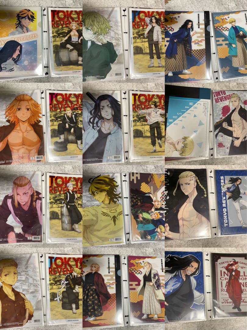 東京リベンジャーズ クリアファイル まとめ売り