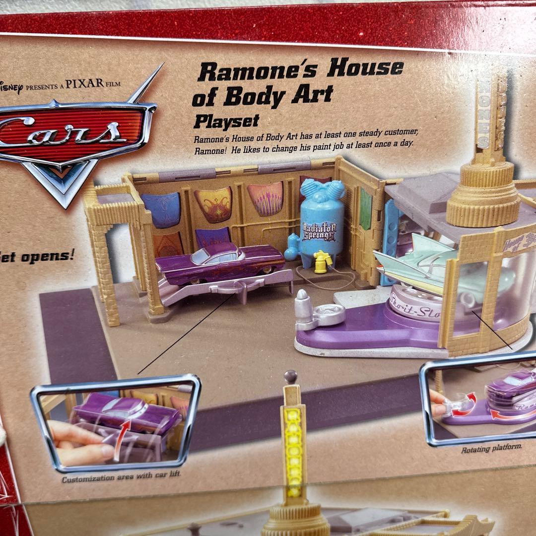 ★未開封品★ マテル カーズ ラモーンハウスオブボディーアートプレイセット