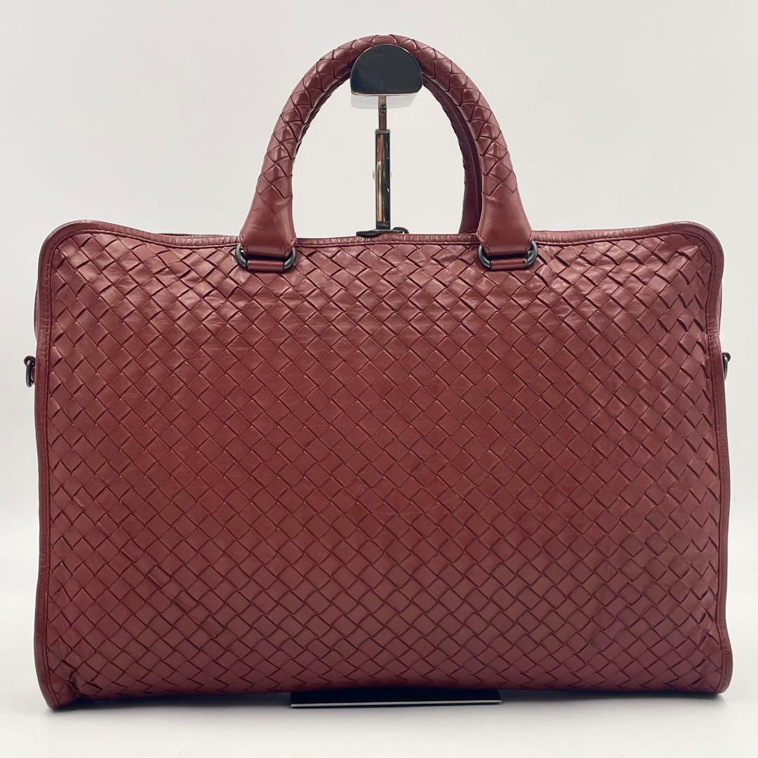 BOTTEGA VENETA イントレチャート 2way ブリーフケース A4可