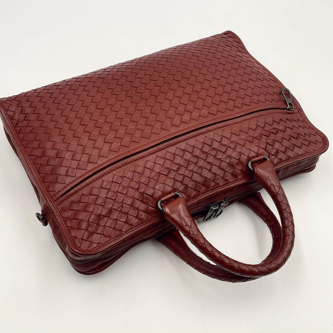 BOTTEGA VENETA イントレチャート 2way ブリーフケース A4可