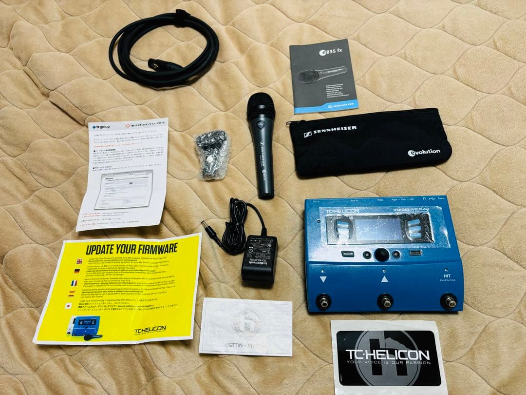 百合　TC-Helicon VoiceLive Play ボイスエフェクト