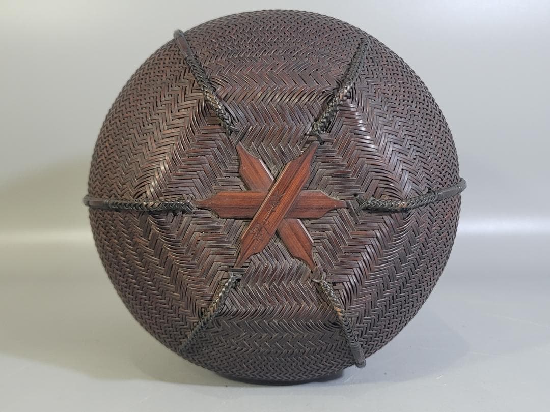 竹網 花籠 在銘 DT689