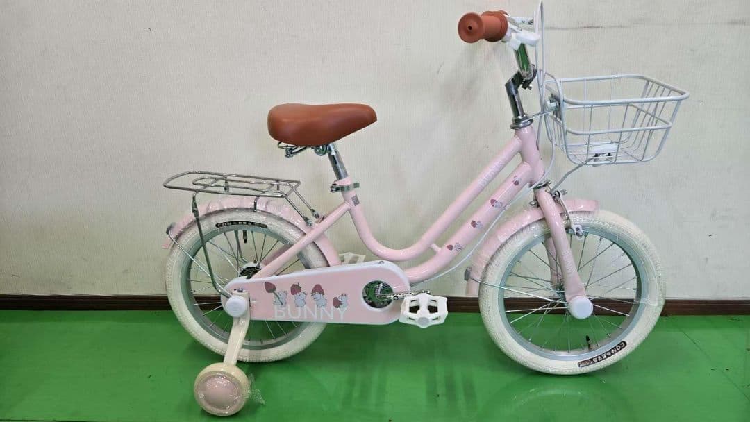 【値下げ中】子供用自転車 BUNNYバニーデザイン 16インチ PINK