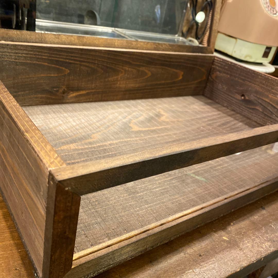 ｂｅｔｔｙ様オーダー　大きめ木製ガラスケース