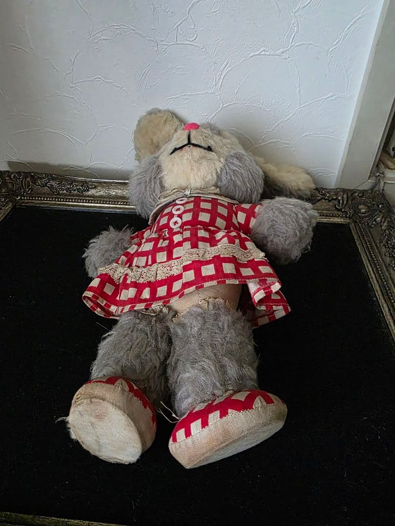 フランスヴィンテージ　アンティーク　　ウサギ