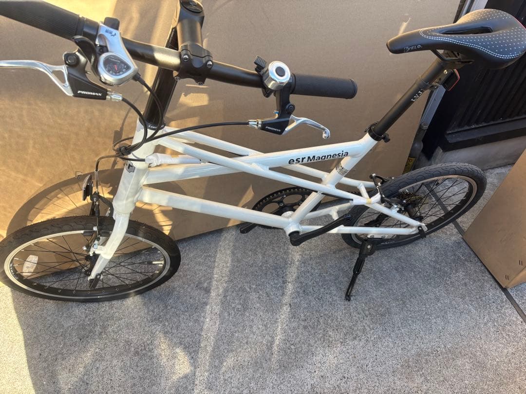 新品未使用　esr Magnesia 折りたたみ自転車 オレンジ
