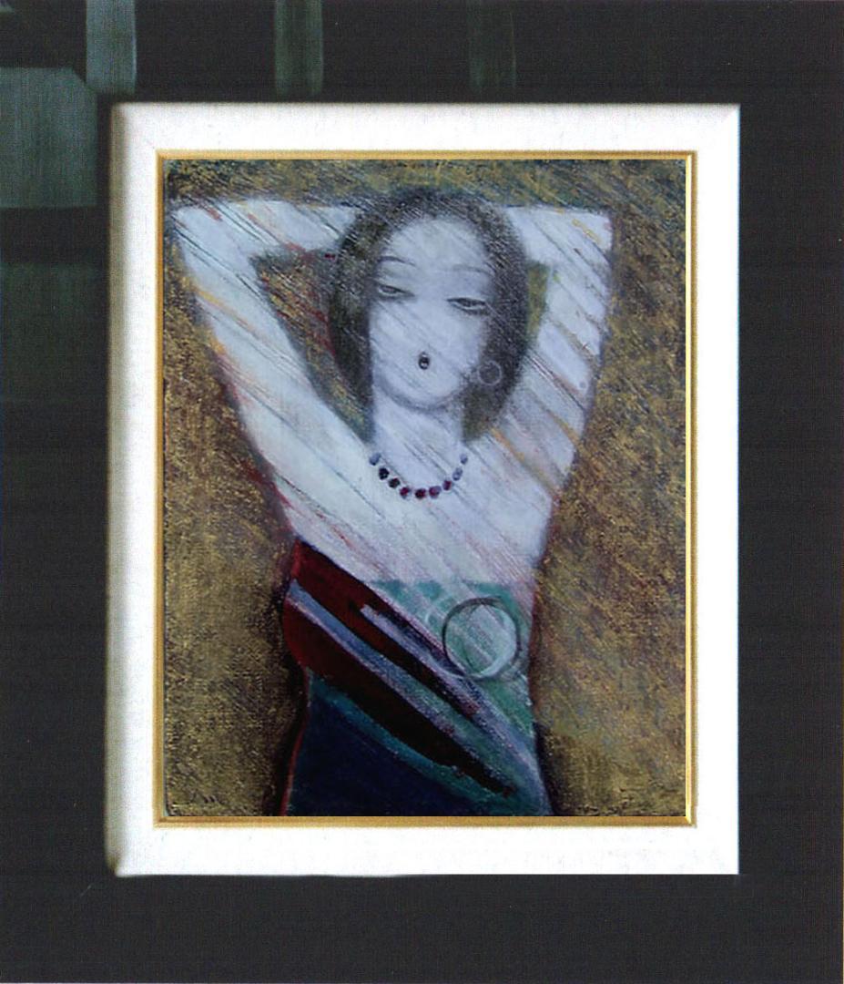 油絵 菅家令子 絵 絵画 インテリア F3-32023 愛しい女たち