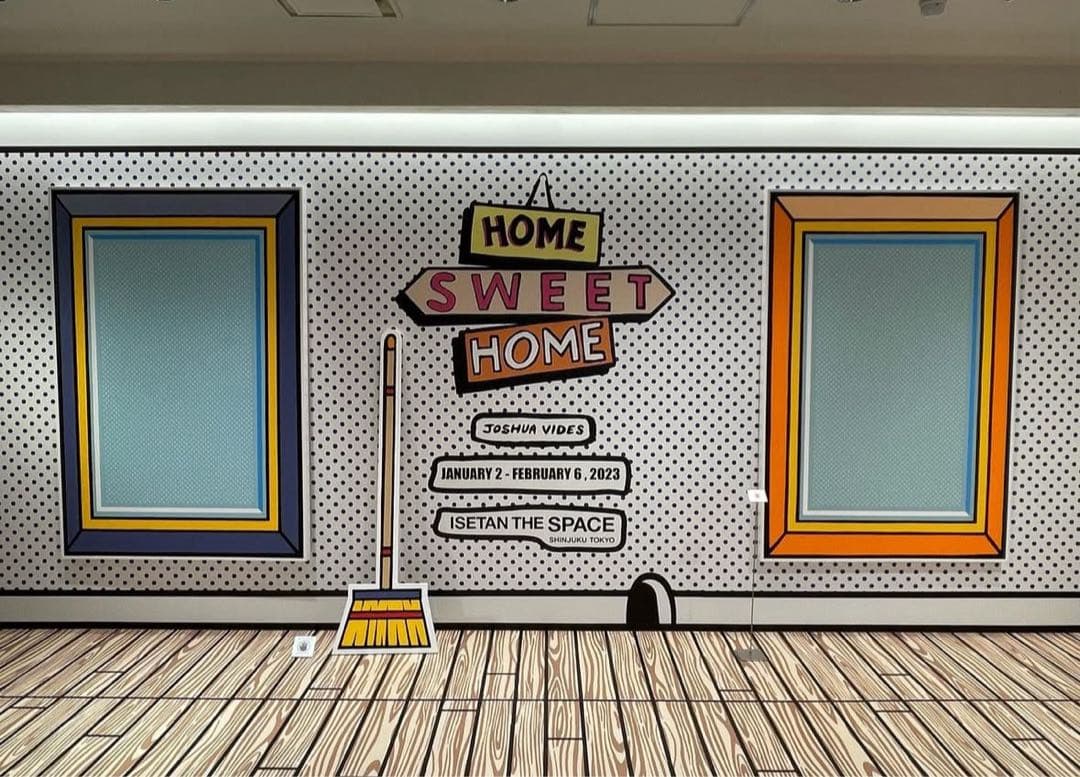 Joshua Vides ジョシュアヴィーダス シルクスクリーン 大判　アート