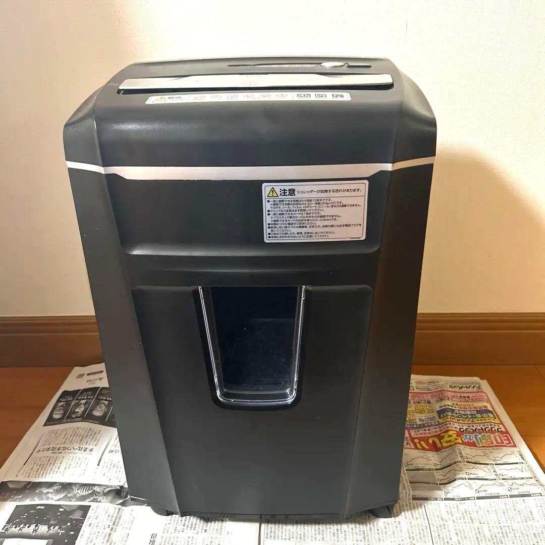 サンワサプライ 電動シュレッダー 400-PSD020 キャスター付 業務用