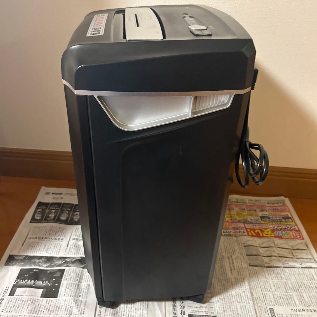 サンワサプライ 電動シュレッダー 400-PSD020 キャスター付 業務用