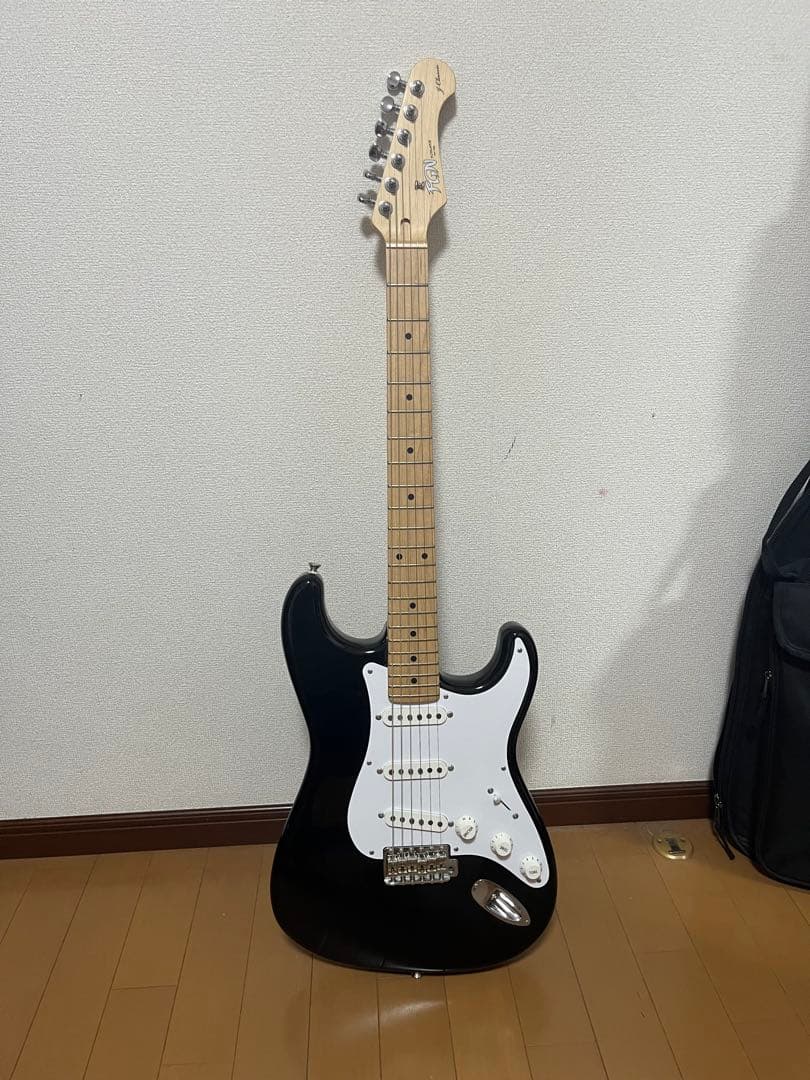 し*お様 JST-6M/BK フジゲン エレキギター　ソフトケース付き　おまけ付