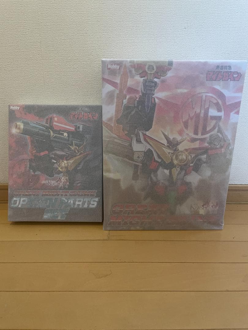 AMAKUNI機神 グレートマイトガイン本体、オプションパーツセット　2点セット