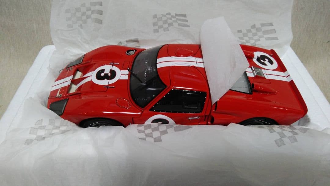 1/18 エグゾト RLG18044 フォード GT40 MkⅡ #3